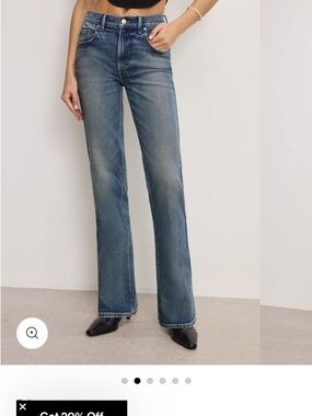 Good American Good Cowboy Bootcut Jeans New 12/31